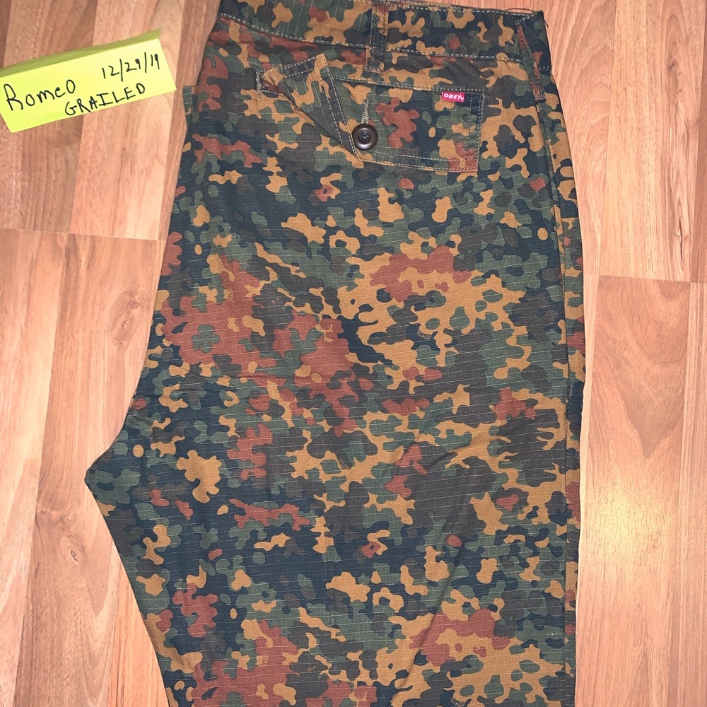 Obey army fatigue pants